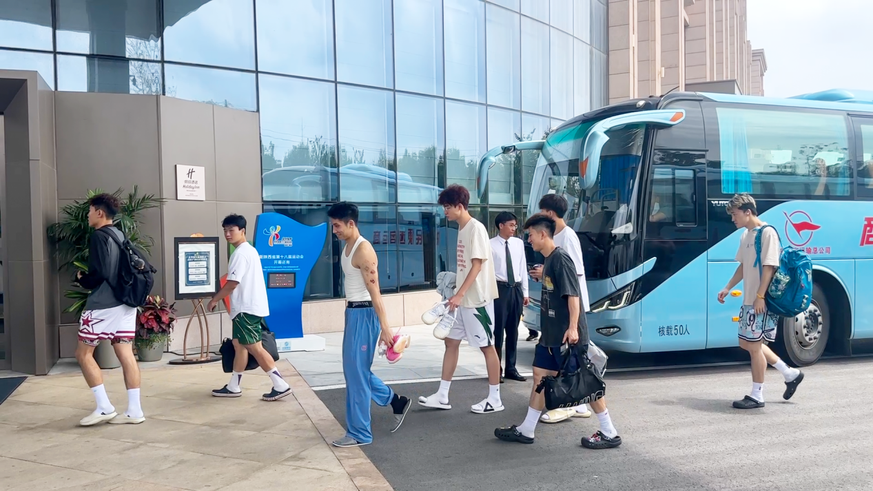 渭南高新假日酒店承接省十八届运动会赛事运动员接待任务（摄影李云）.png